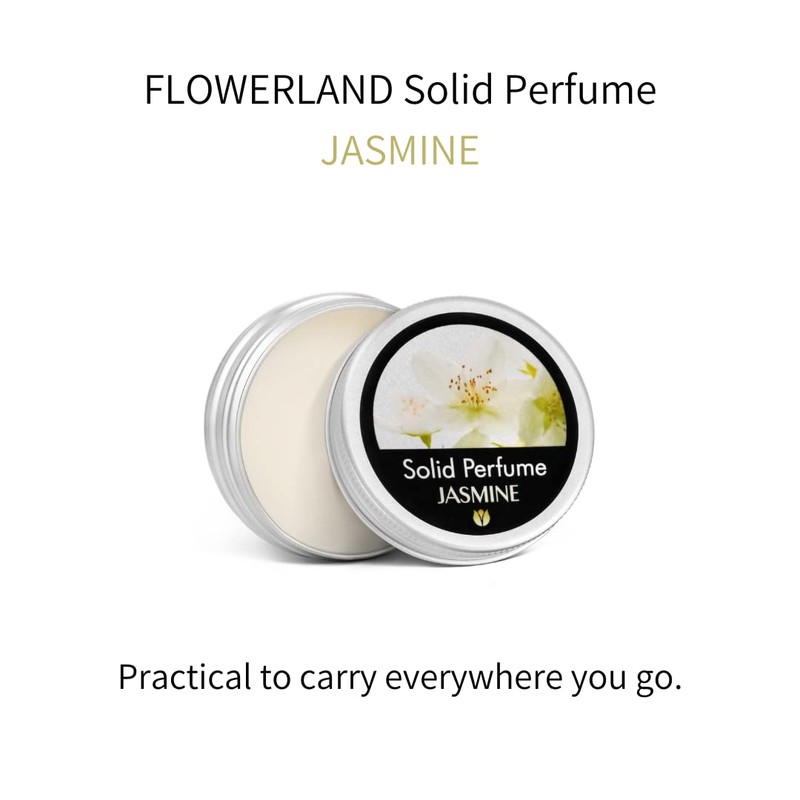 Flowerland Solid Perfume - Portable Pocket Balm Perfume Perfect for
