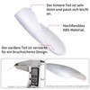 Sun&Beam Nails Artificial Nail Tips, Full Cover Clear Acrylic for