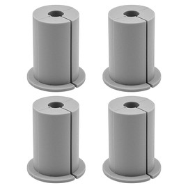 POFET 4 Piece Wall Grommets Starlink Cable Management Kit, Wall Grommets for Cables, Wall Cable Grommet Hole Cover, Compatible with Starlink Bracket to Protect Cables for 1 Inch