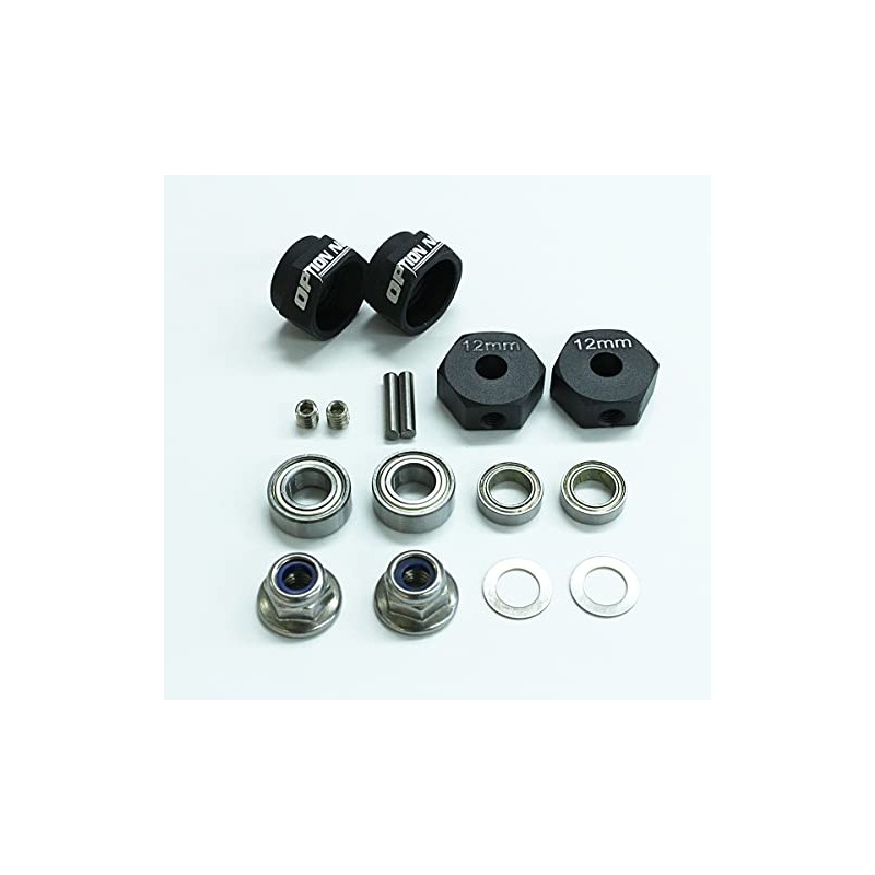 Option No.1 Aluminum Hex Hub Conversion Adapter Set for DT-02/03