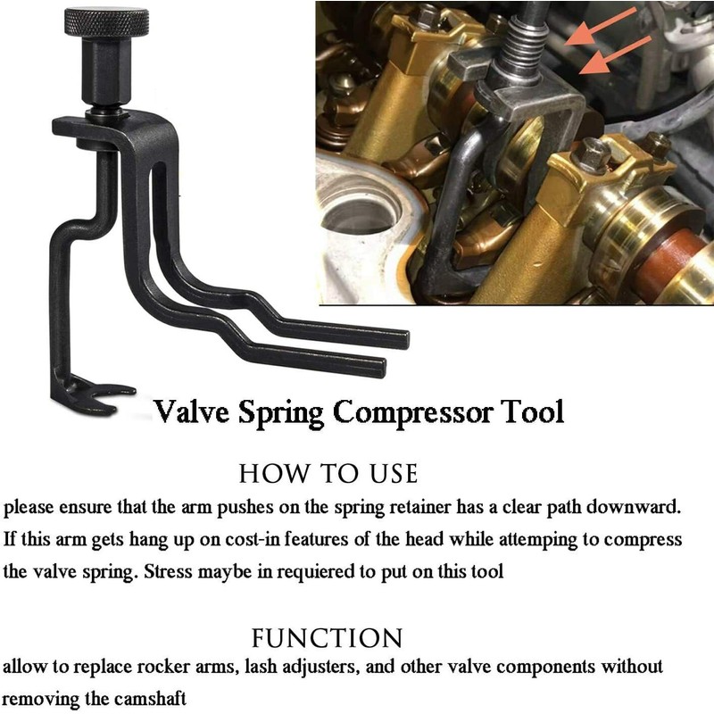 Annbey 6684 Engine Valve Spring Compressor Tool Fit For Ford