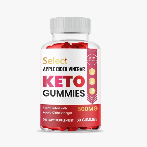 (1 Pack) Select Keto ACV Gummies, Official, Maximum Strength