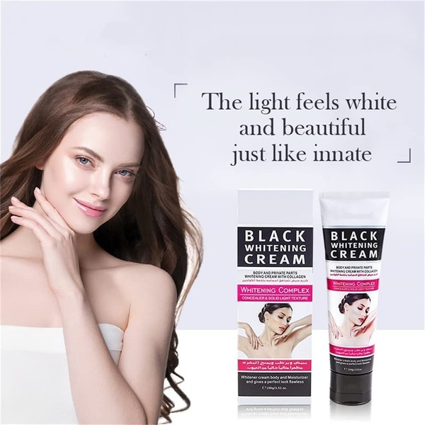 1 PC Black Whitening Cream Body and Private Parts, Dark