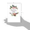 The Best Card Elegant Flowers - Boss Thank You Greeting