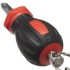 TONE G-052BR Mini Screwdriver Keychain Red