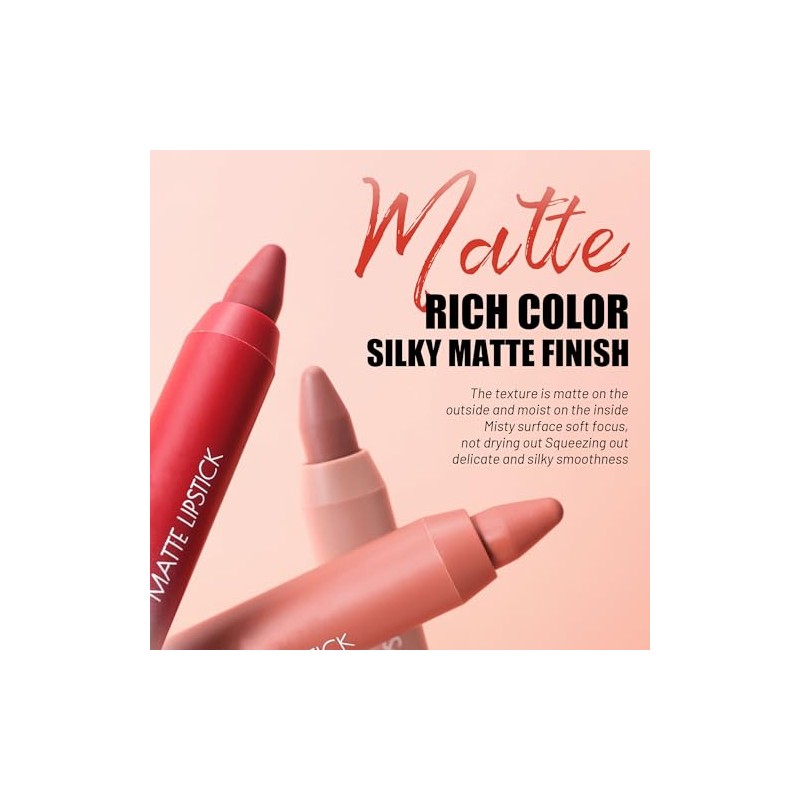 Set de Labiales y Delineadores, 4 Piezas, 01- para Labios