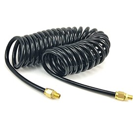 DP Dynamic Power Recoil Air Hose 25-ft.x 1/4-inn Polyurethane Hose 200 PSI