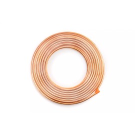 Bison Metals Technologies 3/8" OD X 50 FT ACR Soft Copper Refrigeration Tubing MADE IN USA