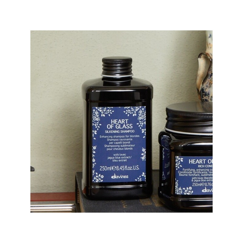 Davines (Exclusive) Heart of Glass Silking Shampoo 250ml+ (2 types