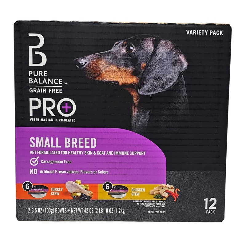 Pure Balance Pro+ Small Breed Turkey and Chicken Stew Wet