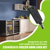 3-Pack 5304485424 Freezer Door Lock Key Compatible with Frigidaire FFBC4622QS