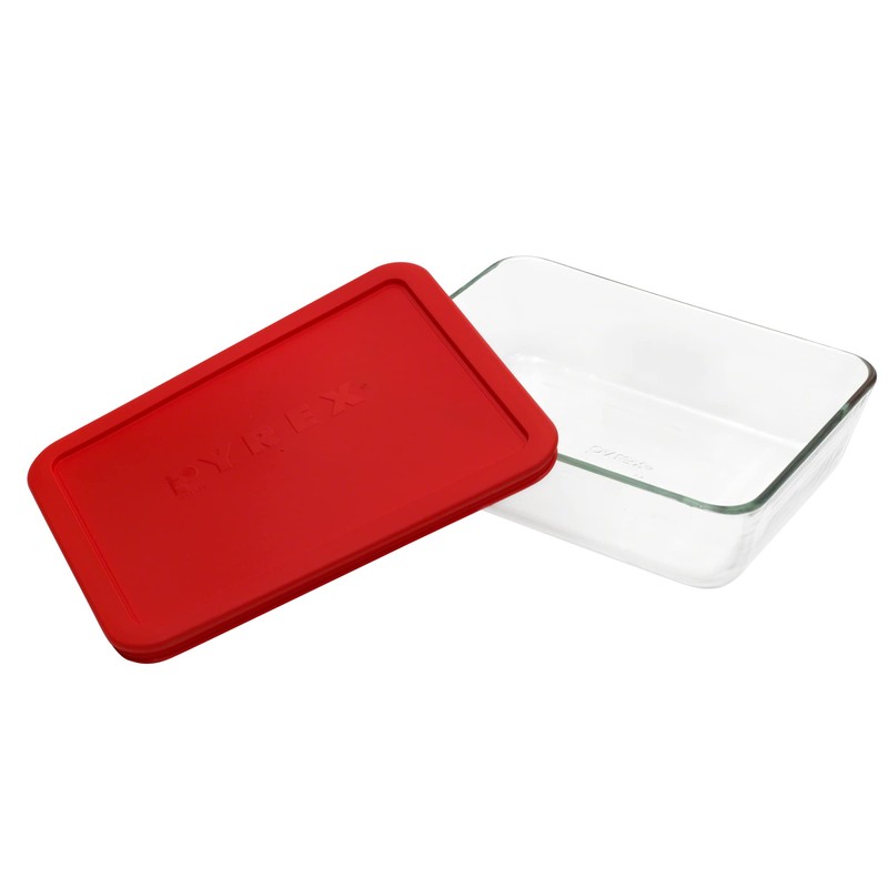 Pyrex Simply Store 6-Cup Rectangular Glass Food Storage