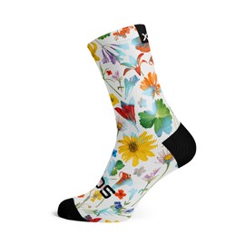 Sox Footwear Meadow Crew Socks, Multi-colour