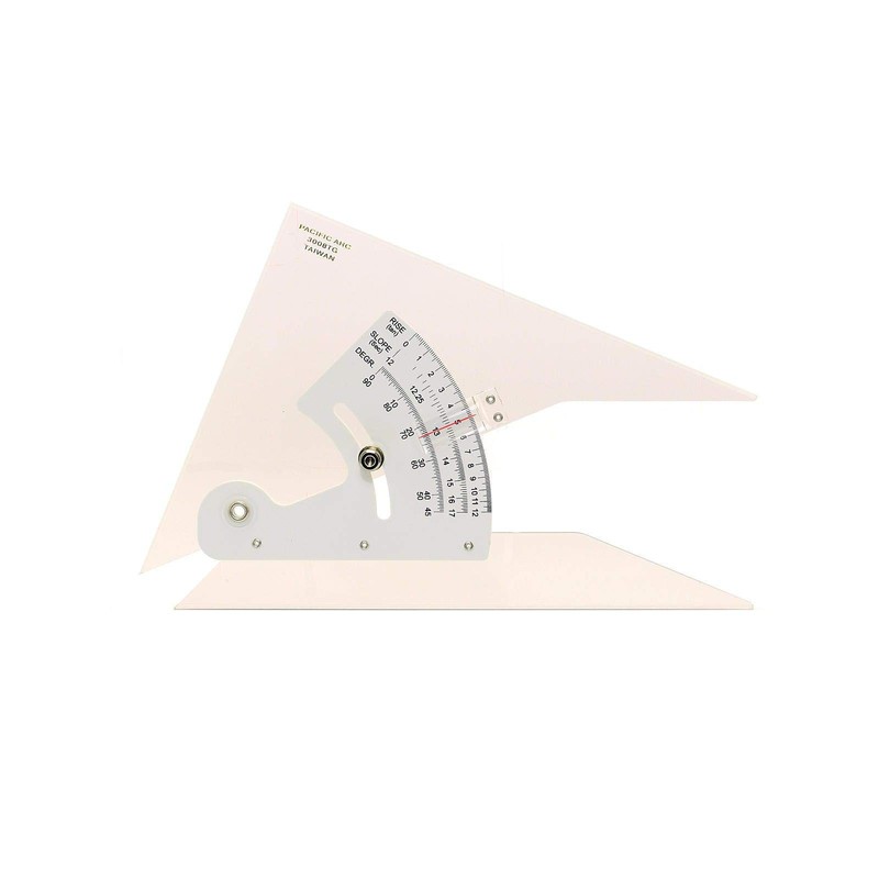 Pacific Arc Adjustable Acrylic Triangle 10 in.