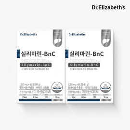 Doctor Elizabeth Silymarin - BnC (1,350mg x 60 tablets) x 2 boxes / 실리마린 - BnC (1,350mg x 60정) x 2박스