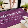 Large Welcome Mats Outdoor Front Door Mat Funny Welcome-ish Doormats