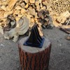 WujinJoy Firewood Kindling Splitter, Wood Splitter - Efficient Manual Mid-Size