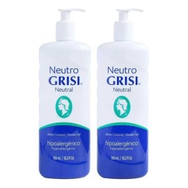Jabón Corporal Hipoalergenico Grisi Neutro 2 Pzas De 900 Ml