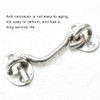 Door Hook and Eye Latch Stopper for Door Gate Window
