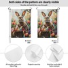 Easter Bunny Garden Flag 12x18 In Double Sided Yard Flags