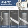 KAIYING Dual Shower Heads with Handheld Spray Combo, Magnetic Filtered