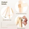 32 Pcs 9" Wood Small Easels - Wooden Mini Paint