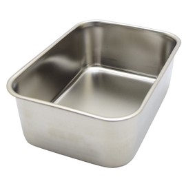 Takagi (Takagi) Made in Japan 18-8 Stainless Steel Deep Type Combination Bat No. 3 Silver Cooking Preparation Plating Confectionery Making Stainless Steel Rust-Resistant Bat Square Shape Storage