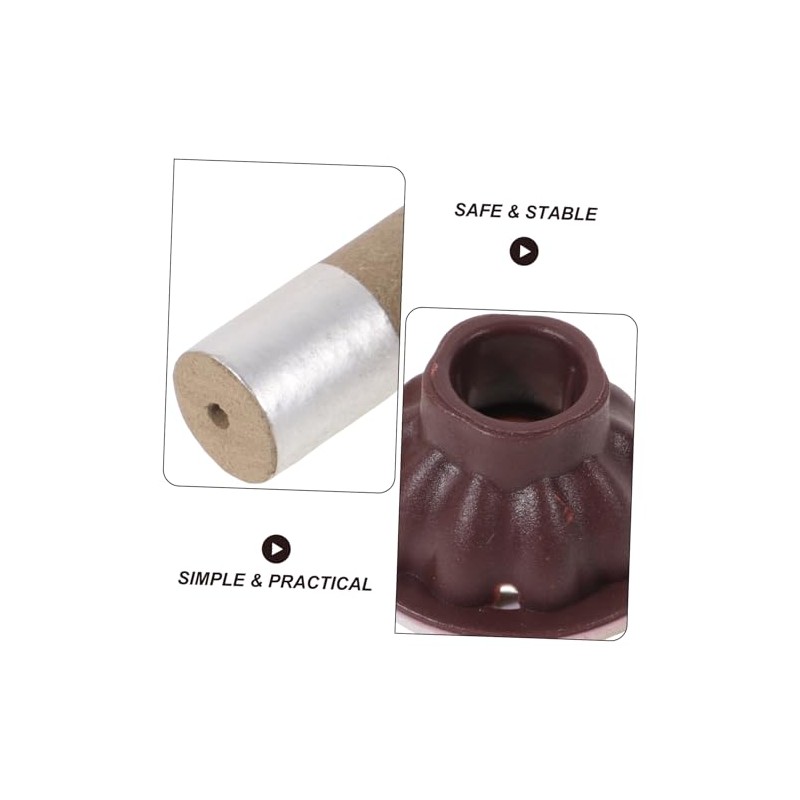 FOMIYES 50 Palitos De Moxa Sin Humo Con Base Moxibustin