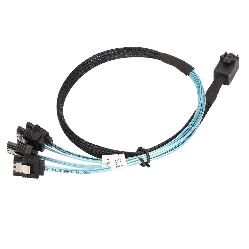 12GBPS Mini SAS HD SFF 8643 to 4 SATA 3.0