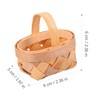 Compact Mini Basket 20 Pack Mini Baskets Fabric Mini Baskets