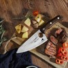 HAZMUSS Chef's Knife - 6.2", High Carbon Stainless Steel Blade