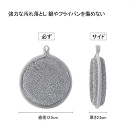 Sponge, Dishwashing, Various Uses, Dishes, Cups, Sinks, Antibacterial, Amazing Drainage & Foaming, Clean Oil Pollution, Durable, Durable, Long Lasting, Kitchen Utensils, Set of 3 (Gray)