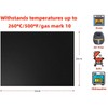 6 X Heavy Duty Oven Liner, Teflon Non-Stick Baking Mats,