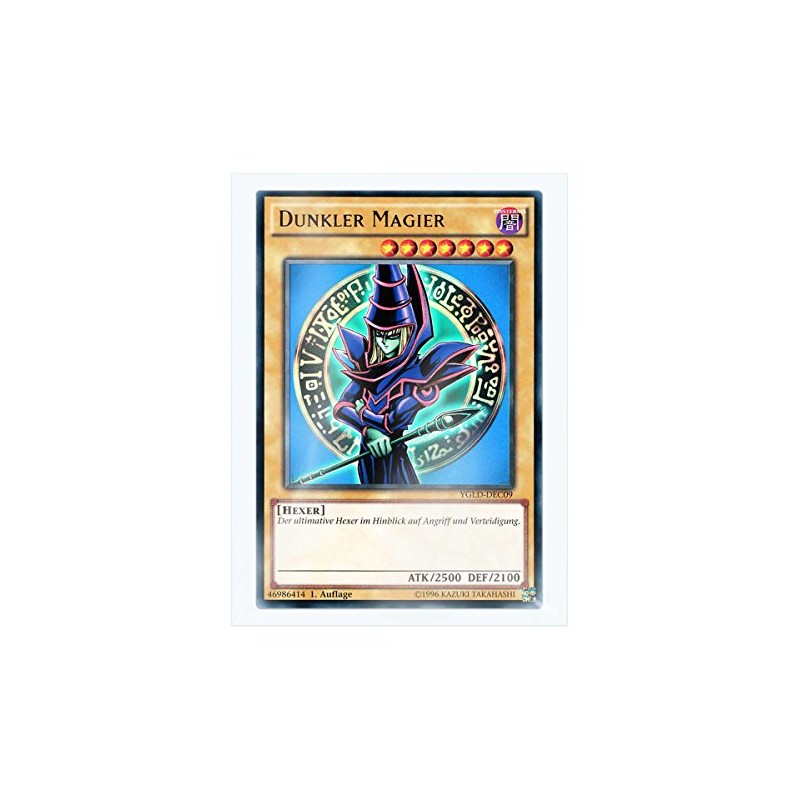 YGLD-DEC09 Dark Magician 1st Edition in Set with Original Gwindi