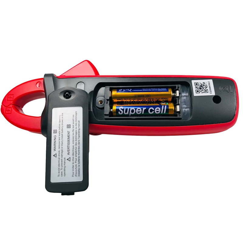 TECPEL DCM-210 2000 Counts True RMS AC/DC Medidor de abrazadera