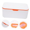 Ciieeo 2pcs Refillable Wipe Dispenser Lid Portable Tissue Storage Case