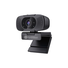 4K Webcam for PC, 1080P@60FPS, 4K Camera with Noise-reducing Microphone, 92°FOV, 8MP USB Webcam Plug and Play, Privacy Cover, Works Perfect for Meeting Platform Zoom/Teams/Skype/Google Meet