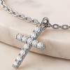 KOLLANA Gold Plated Cross Pendant Necklace