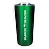 The Fanatic Group Babson Double Walled Soft Touch Tumbler, Design-5 - Green