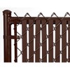 Tube Slats Made in America Privacy Inserts for Chain-Link Fence,