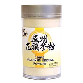 USTCM Wisconsin American Ginseng Powder 120 Mesh (6 oz)