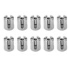 10Pcs Cross Cable Clamps 316 Stainless Steel Railing Wire Rope