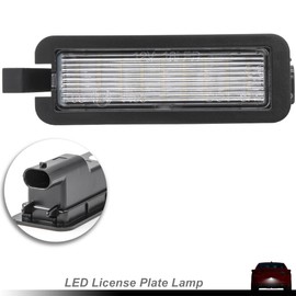 NJSBYL Charger LED License Plate Lamp for 2015-2023 D0dge Charger & Challenger Chrysler 300 Pacifica Compass Xenon White LED License Plate Lights OEM# 68211290AB 68276972AA Replacement