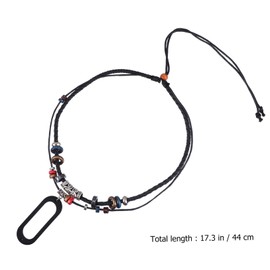 Operitacx Elegant Decorative Necklace Lanyard Macrame Cord for Business Daily Use