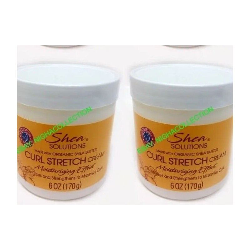 Shea Solutions (Lot 3) Shea Solutions Curl Stretch Cream w/