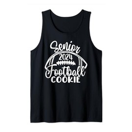 Senior Football Cookie 2024 Class of 2024 Football Tank Top