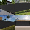 Goleray Privacy Screen Fence 4'x30' Black Outdoor Screen Panels Windscreen