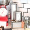 Dulton K915-1285M Condiment Container Cube Jar with Press Lid Medium