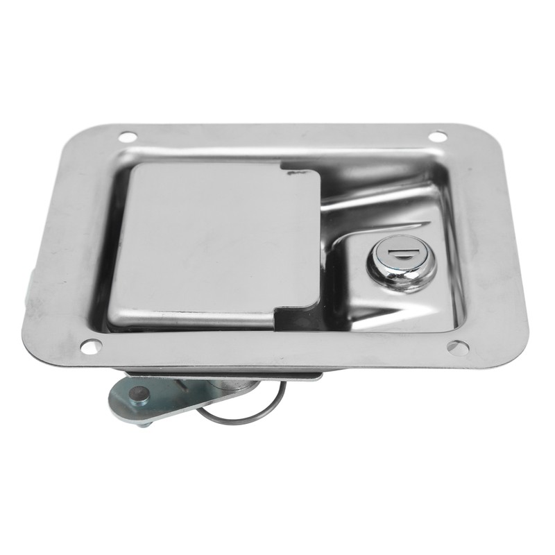 Toolbox Latch Flush Mount Locking Paddle Latch with 2 Keys