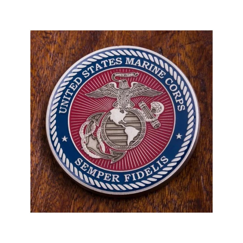 Marine Corps Combat Action Coin